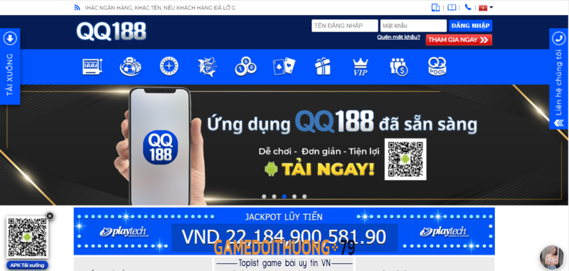 Review nhà cái QQ188 – Sòng bạc uy tín hàng đầu tại Việt Nam