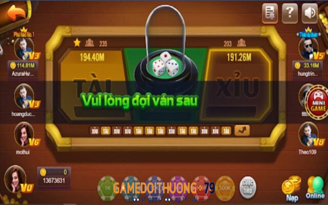 Tham gia cược Tài xỉu 68 game bài với cơ hội trở thành nhà vô địch