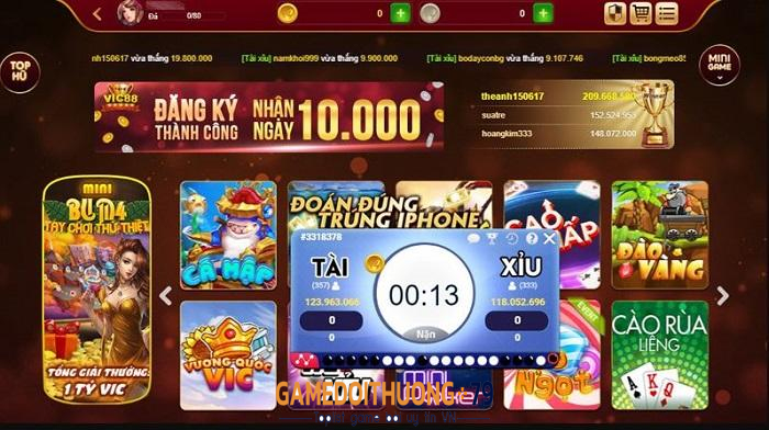 Tài xỉu vip gamevh – Trò cá cược giải trí thú vị