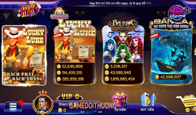 Chinh phục game Nổ hũ Rikvip dễ dàng chỉ vài thao tác cơ bản