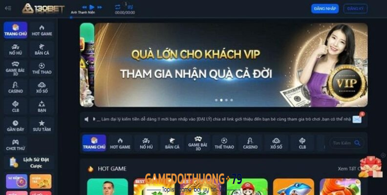 130bet thiên đường giải trí được hàng triệu tín đồ mê cá cược săn đón